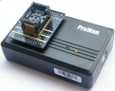 ProMan Programmer for TSOP48 TSOP56 NAND Flash and NAND NOR